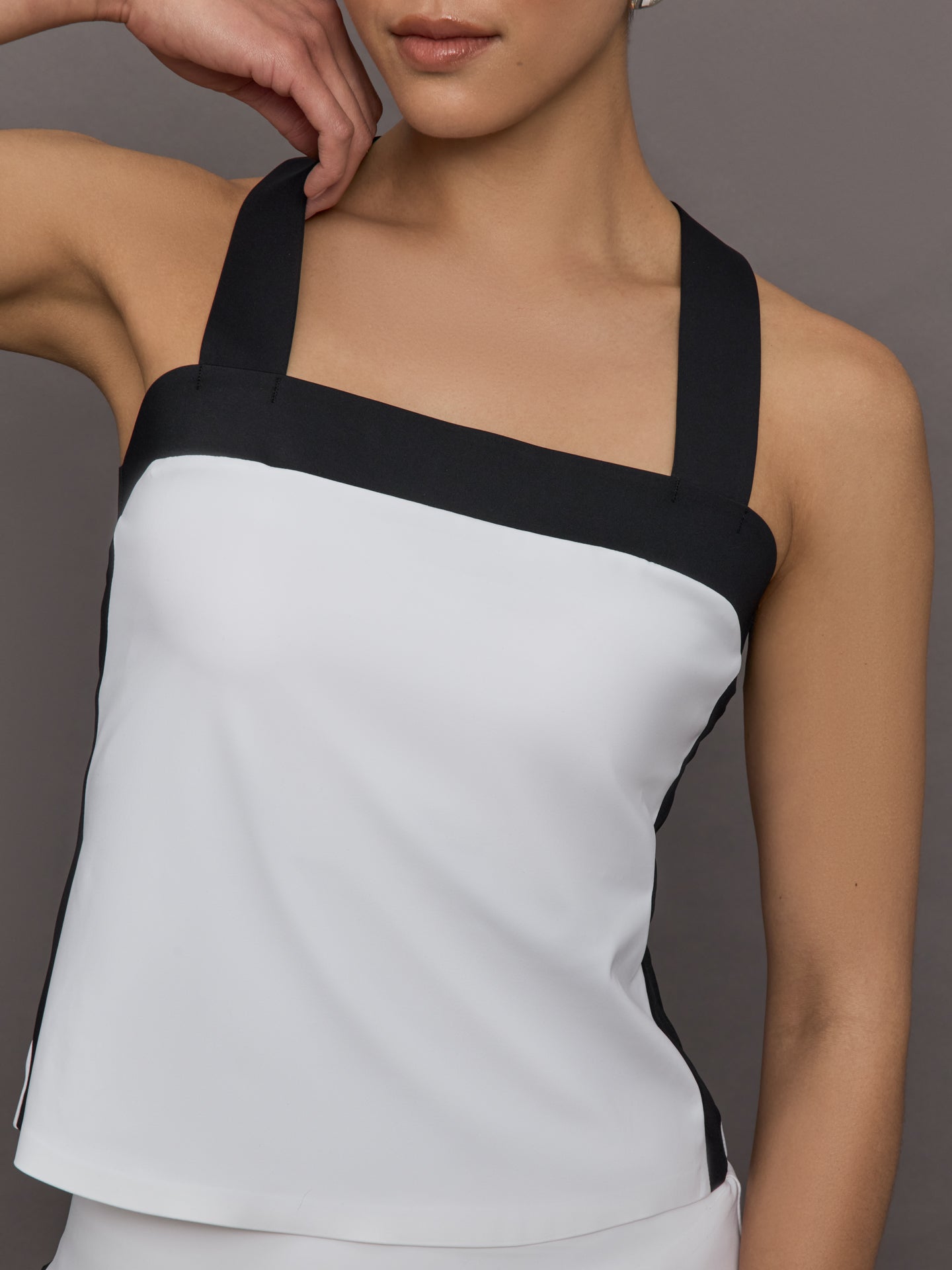 Carbon38 Marion Bra Top - White