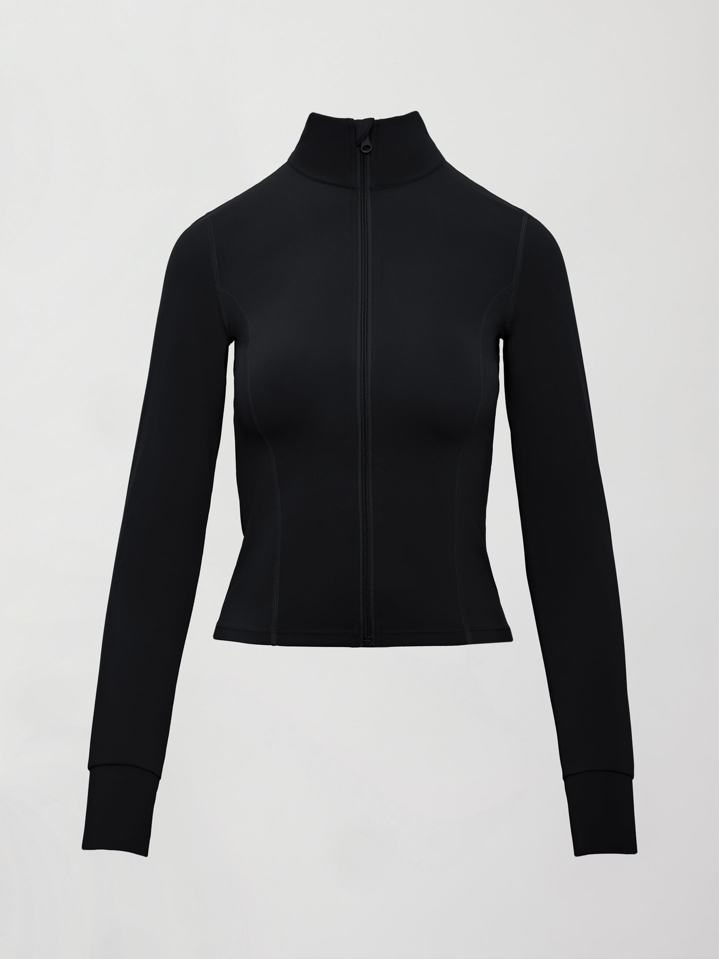 Carbon38 Full Zip Active Jacket in Melt - Black