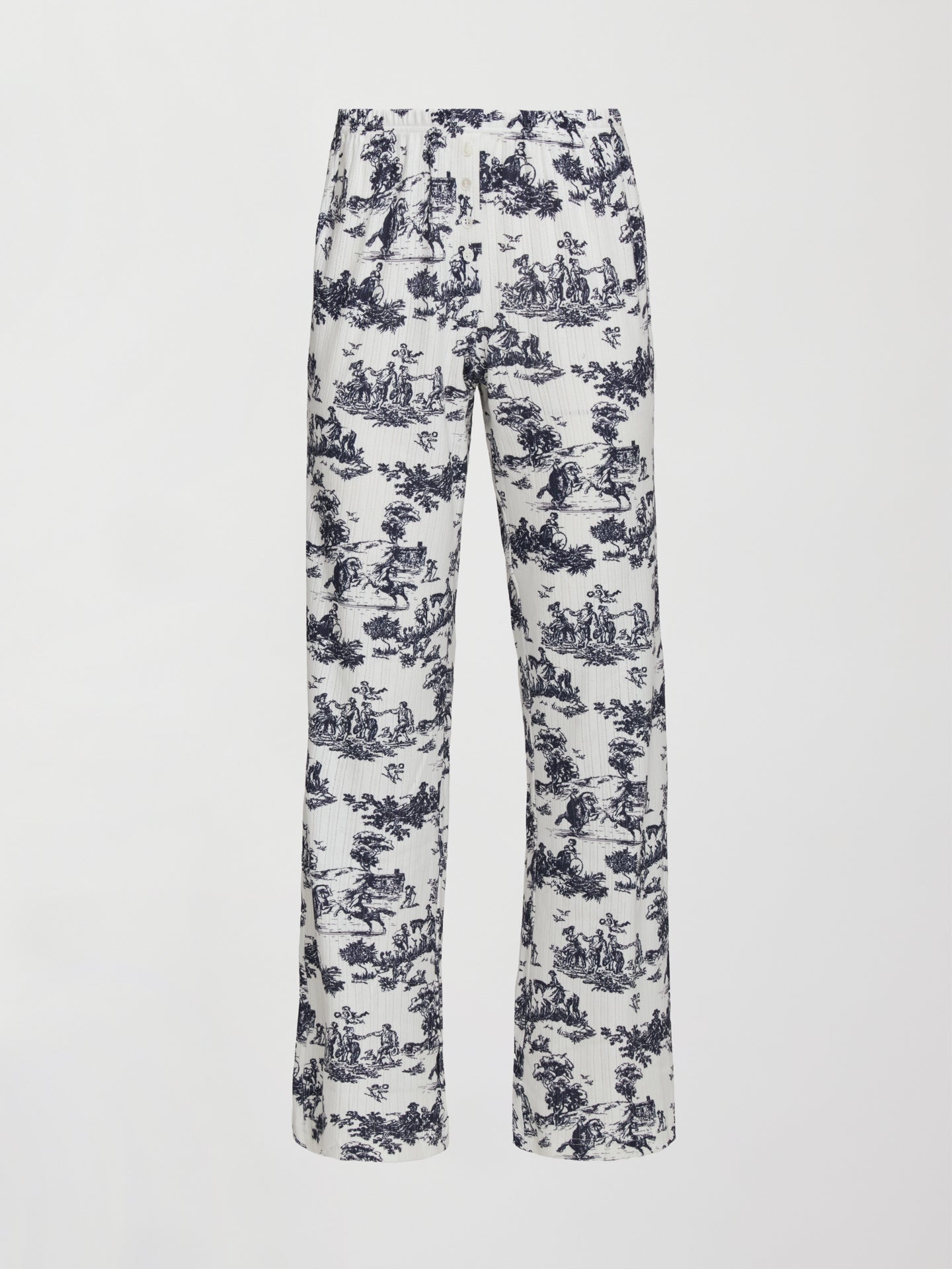 Carbon38 Toile Sleep Set - Navy Toile