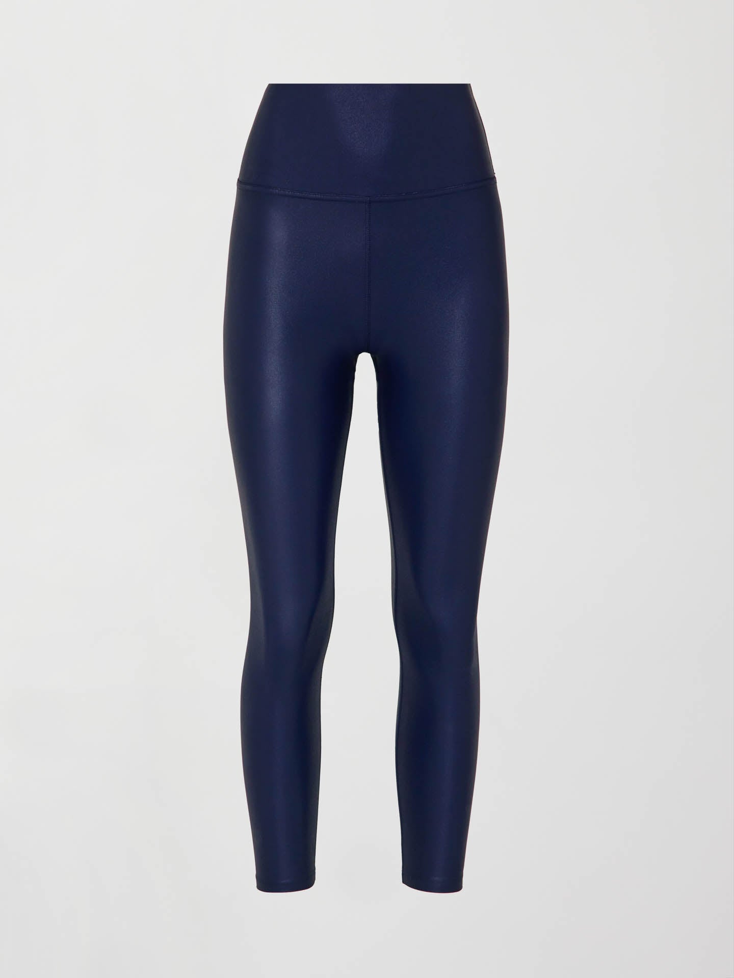 Carbon38 High Rise 7/8 Legging in Takara Shine - Navy Blazer