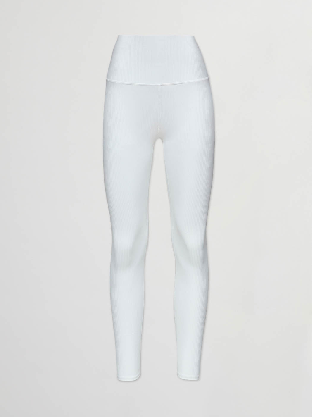 Carbon38 Ribbed 7/8 Legging in White