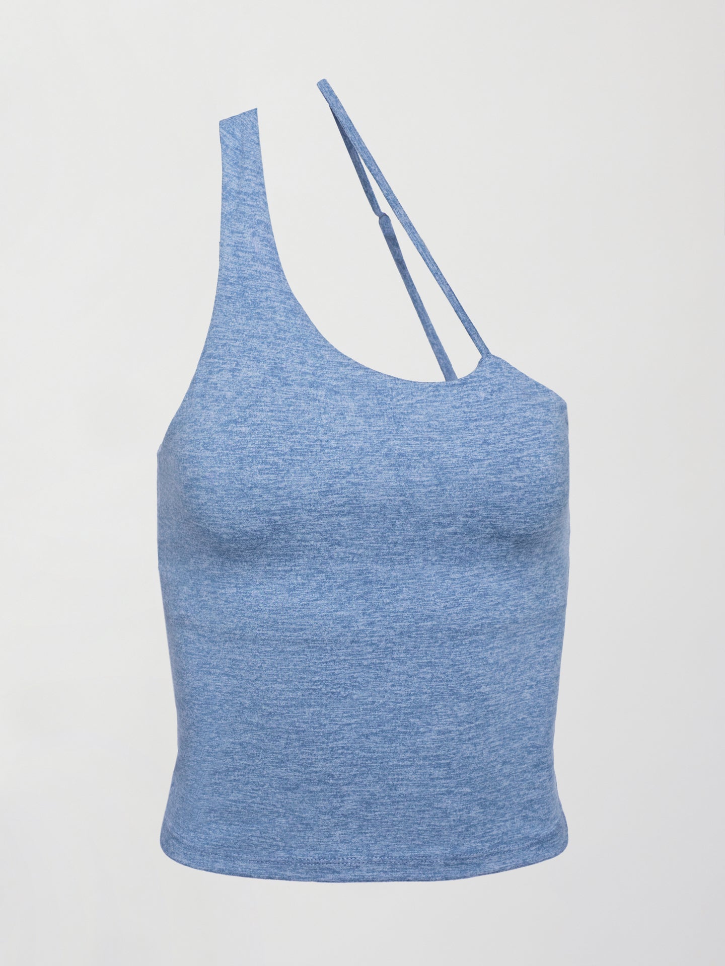 Carbon38 One Shoulder Convertible Tank in Heather Melt - Quiet Harbor