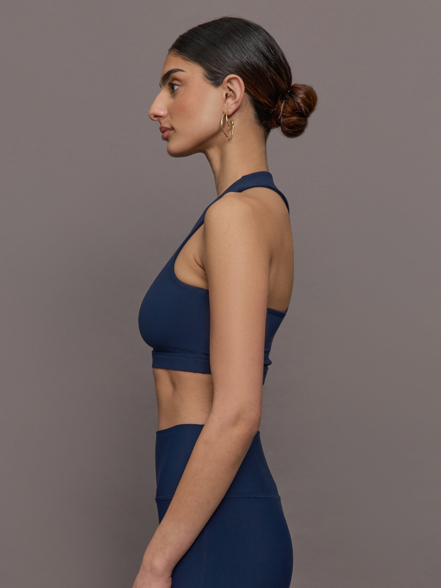 Carbon38 Open Back Bra in Melt - Navy Blazer
