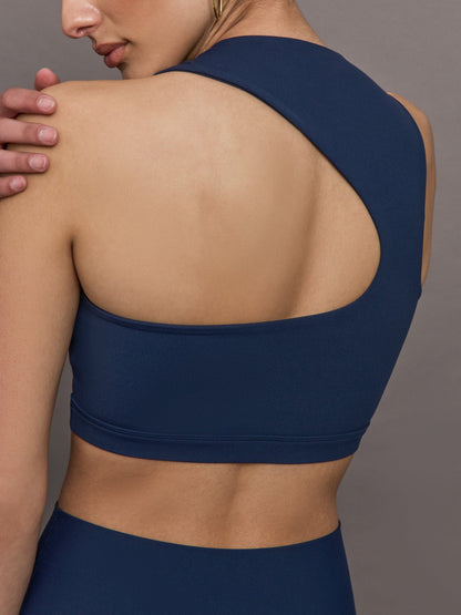 Carbon38 Open Back Bra in Melt - Navy Blazer
