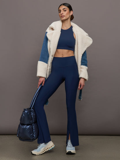 Carbon38 Open Back Bra in Melt - Navy Blazer