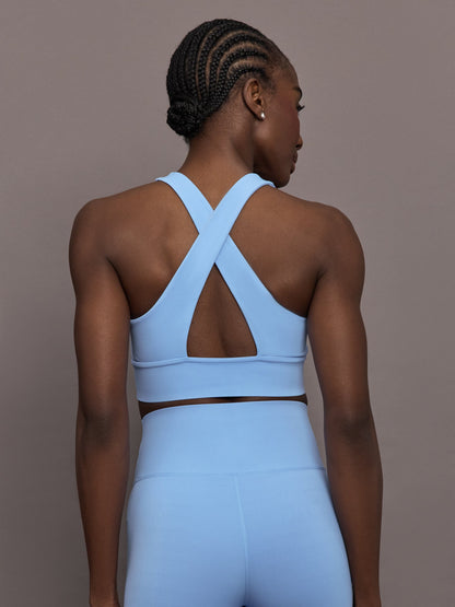 Carbon38 Support Bra in Diamond Compression - Serenity