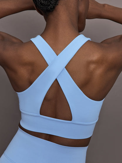 Carbon38 Support Bra in Diamond Compression - Serenity
