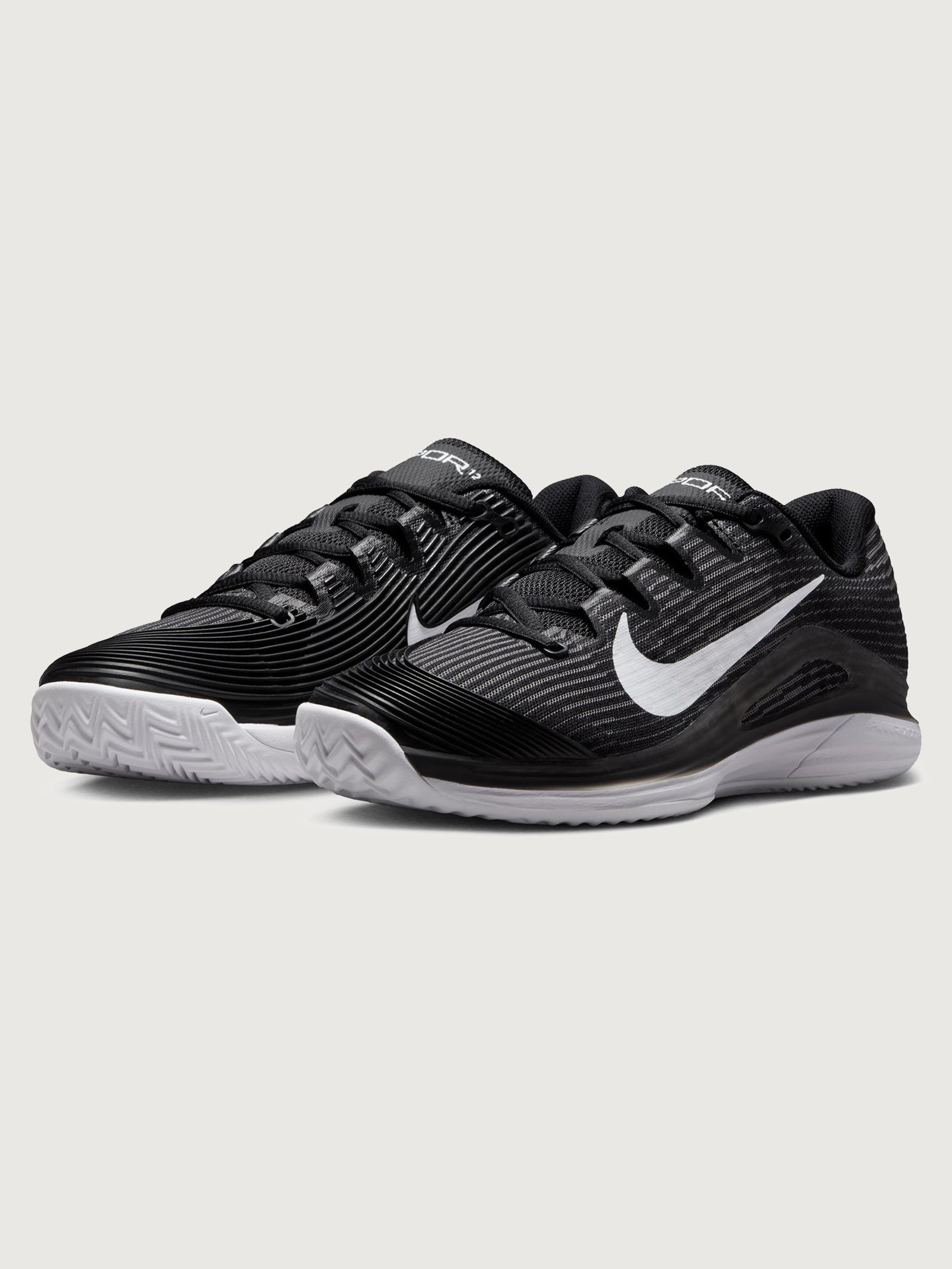 Carbon38 Nike Vapor 12 - Black/White-DK Smoke Grey