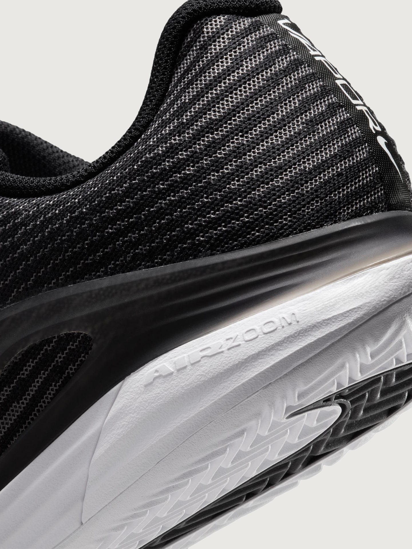 Carbon38 Nike Vapor 12 - Black/White-DK Smoke Grey