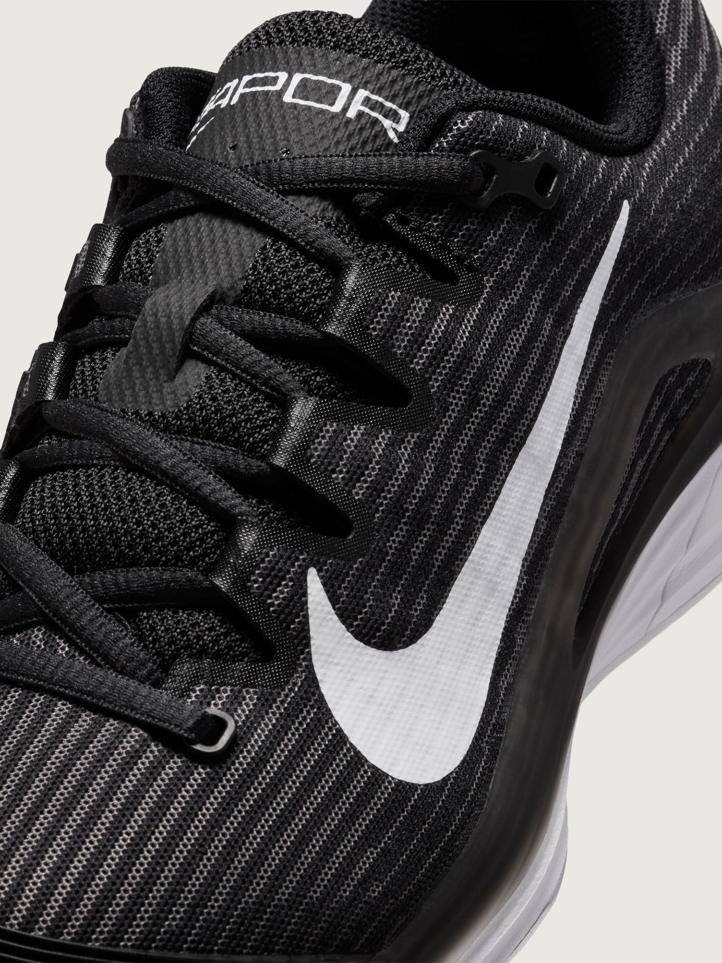 Carbon38 Nike Vapor 12 - Black/White-DK Smoke Grey