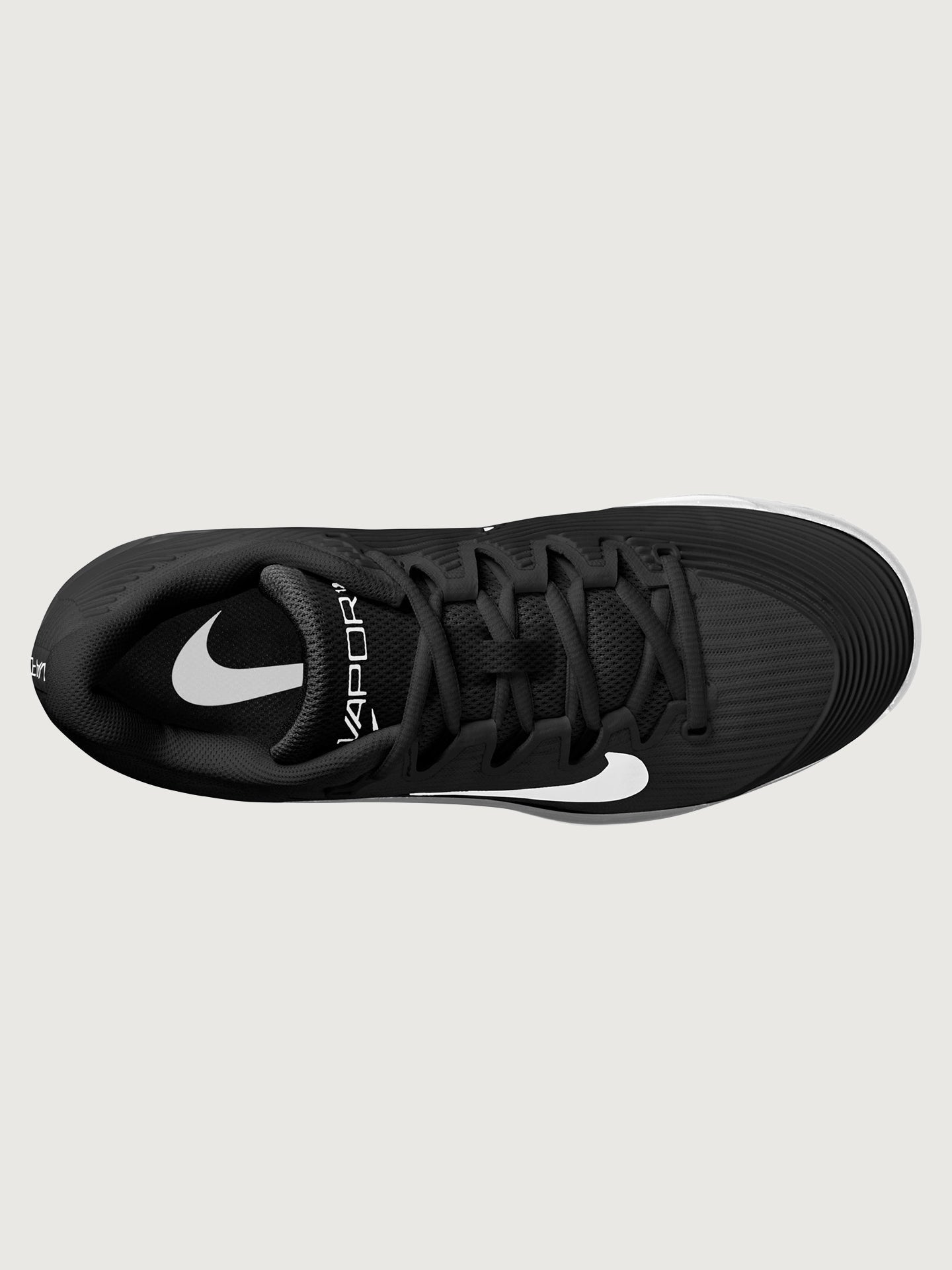 Carbon38 Nike Vapor 12 - Black/White-DK Smoke Grey