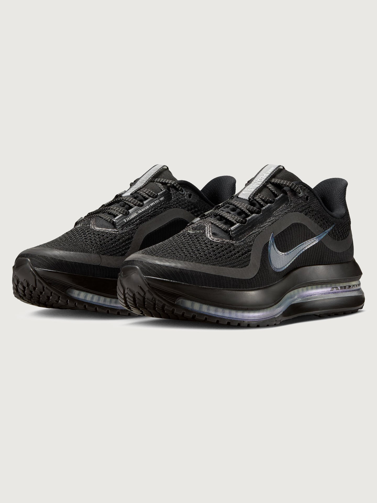 Carbon38 W NIKE PEGASUS PREMIUM - Black/Black-Metallic Silver