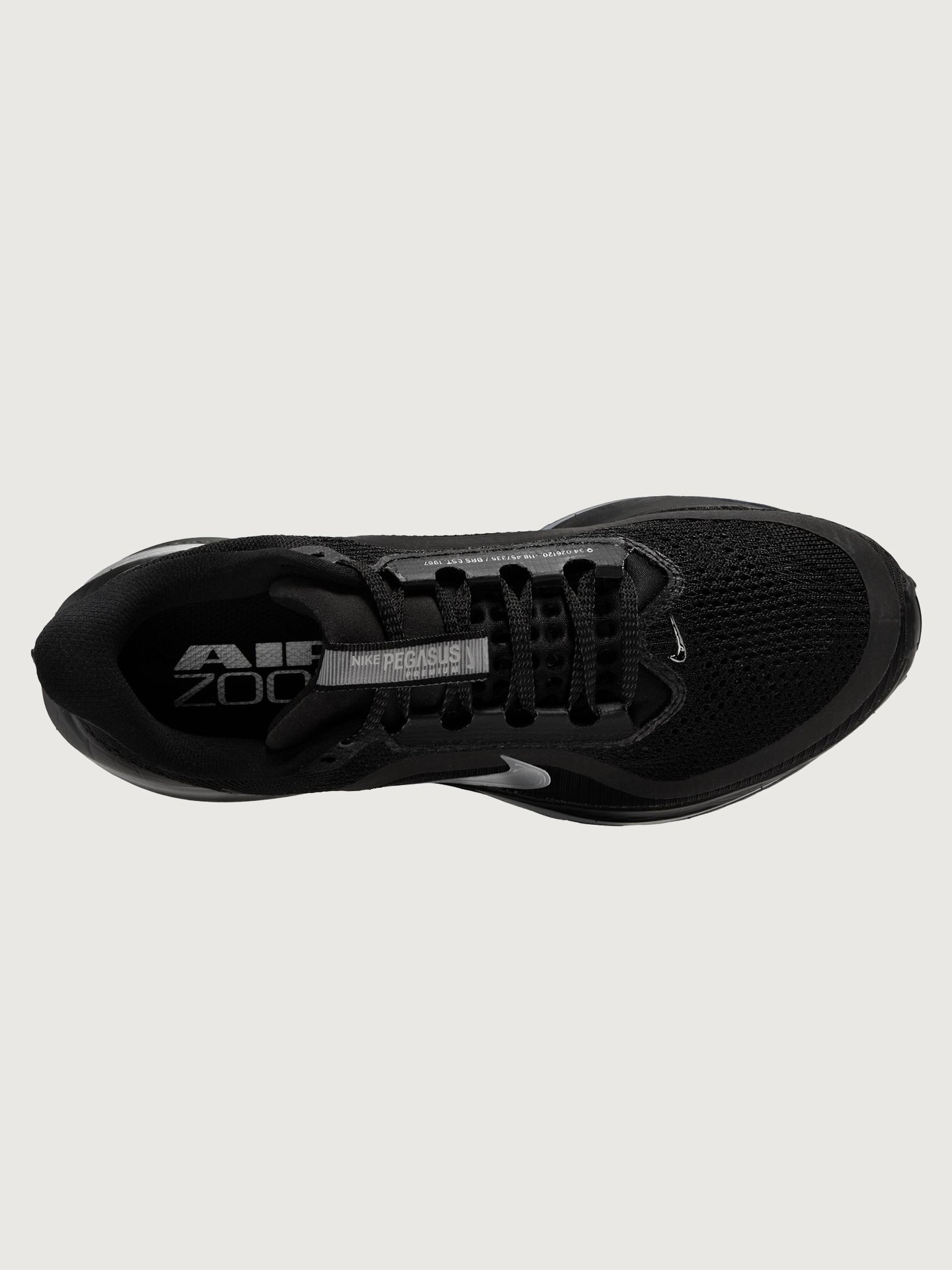 Carbon38 W NIKE PEGASUS PREMIUM - Black/Black-Metallic Silver