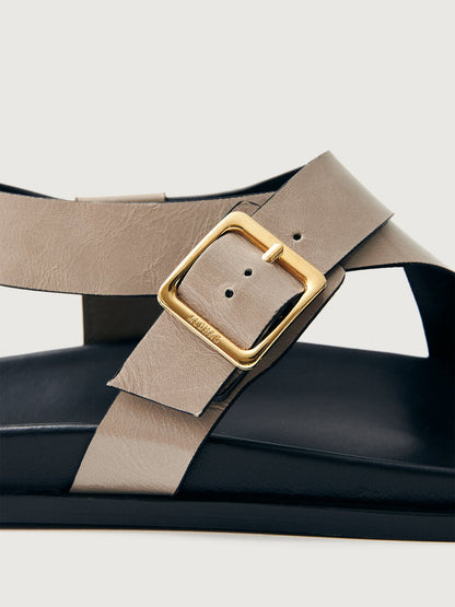 Carbon38 Siren - Onix Stone Beige Leather