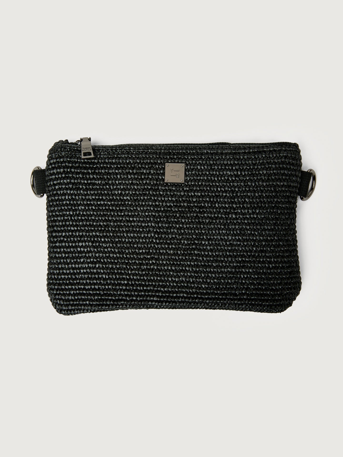 Carbon38 Capri Tote - Black Raffia