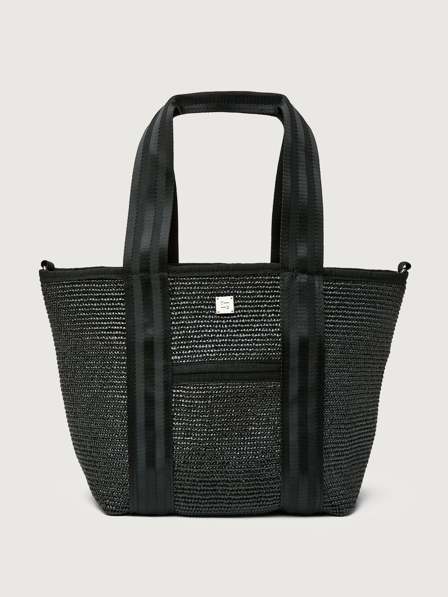 Carbon38 Capri Tote - Black Raffia