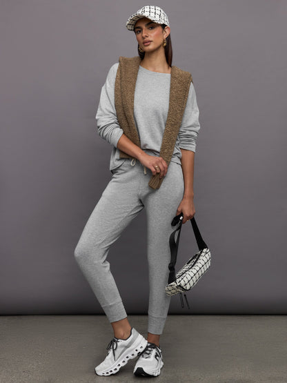 Carbon38 Pullover Sweatshirt - Heather Grey