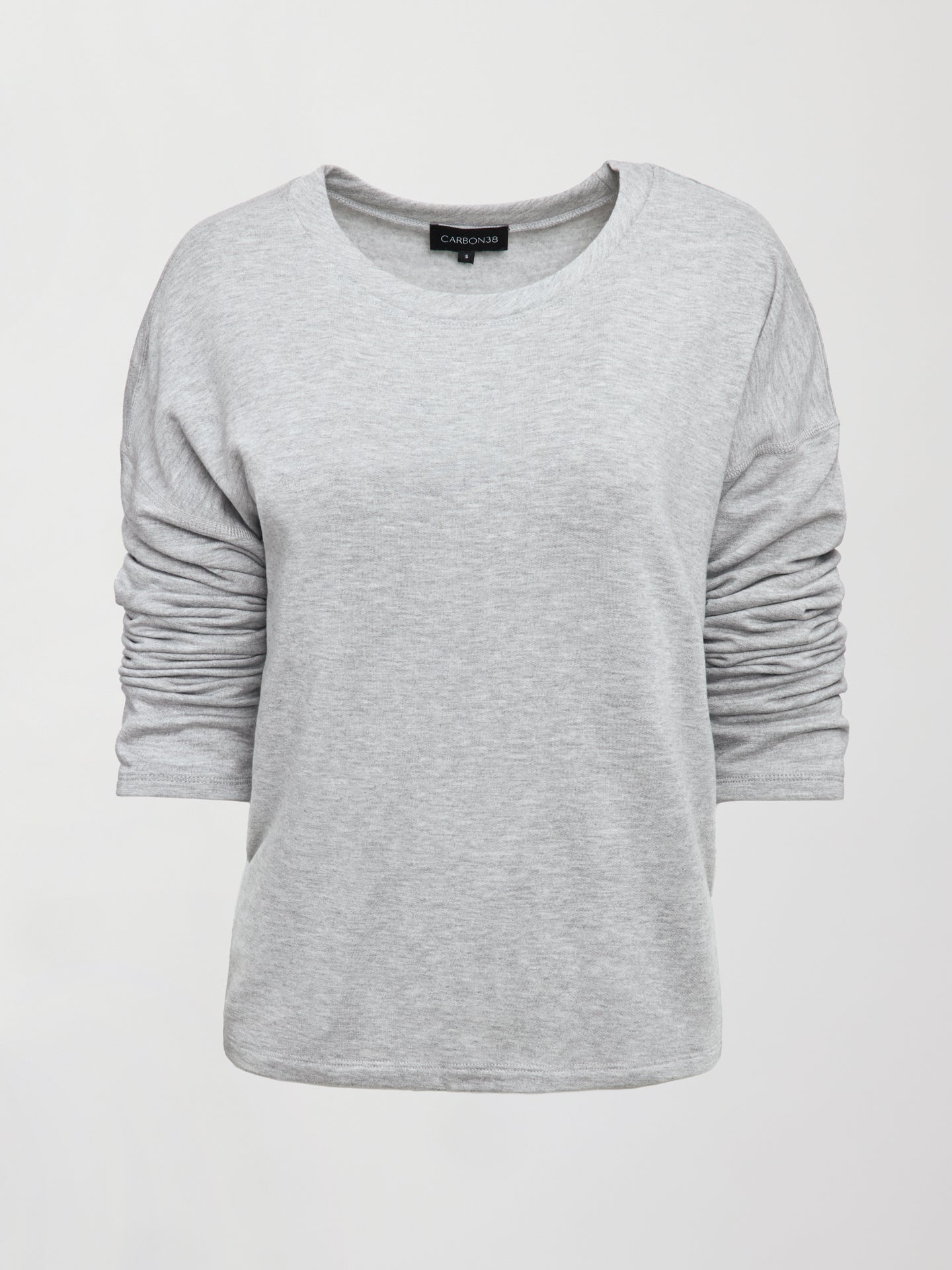 Carbon38 Pullover Sweatshirt - Heather Grey