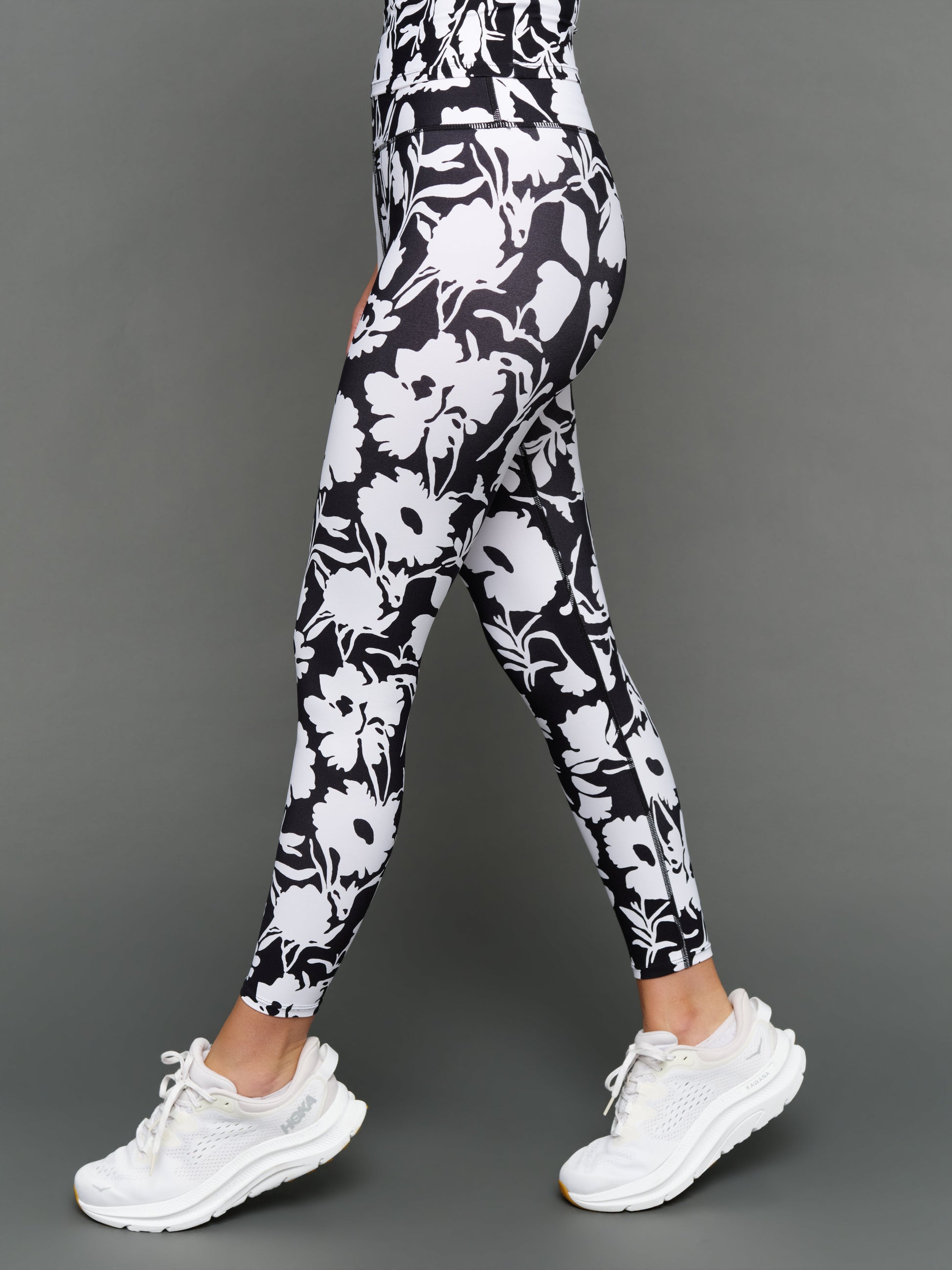 Carbon38 Floral Print Legging in Melt - Floral Print