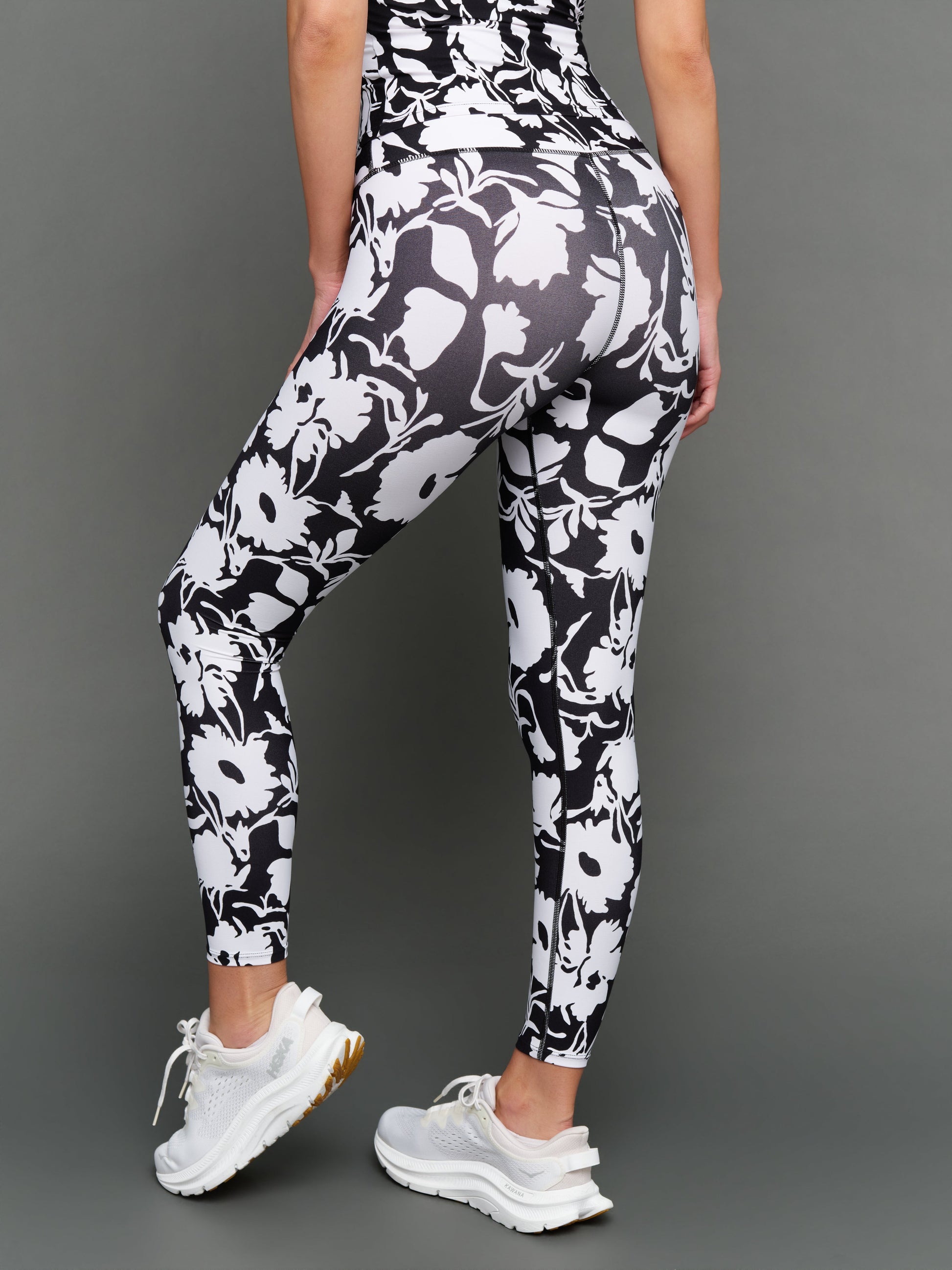 Carbon38 Floral Print Legging in Melt - Floral Print