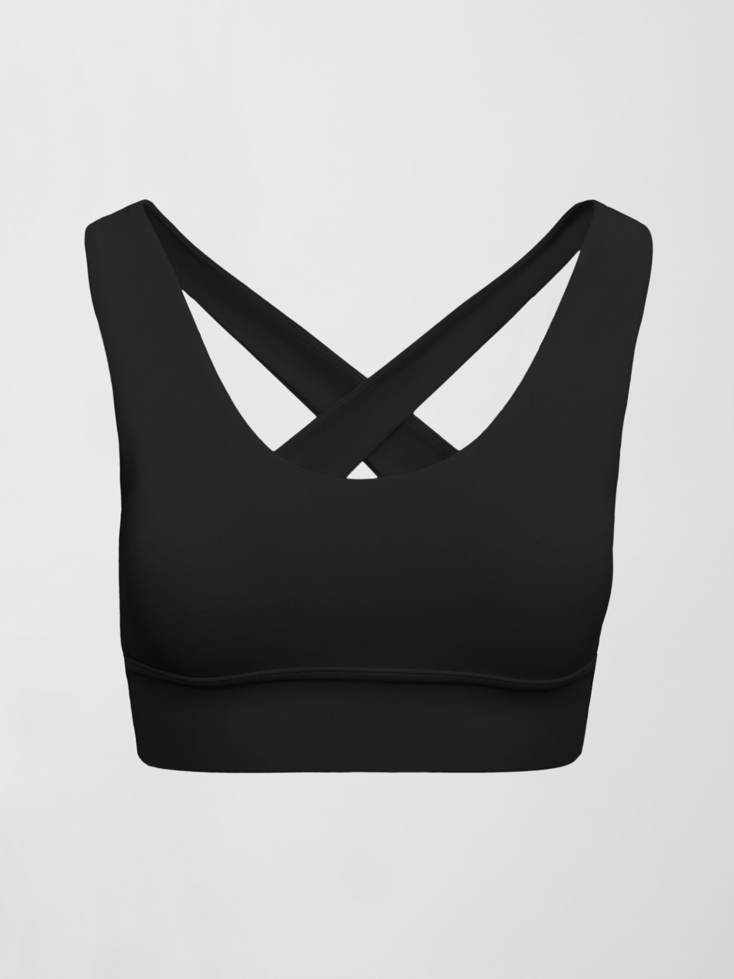Carbon38 Support Bra in Diamond Compression - Black