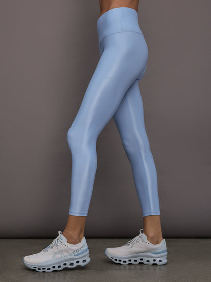 Carbon38 High Rise 7/8 Legging in Takara Shine - Serenity