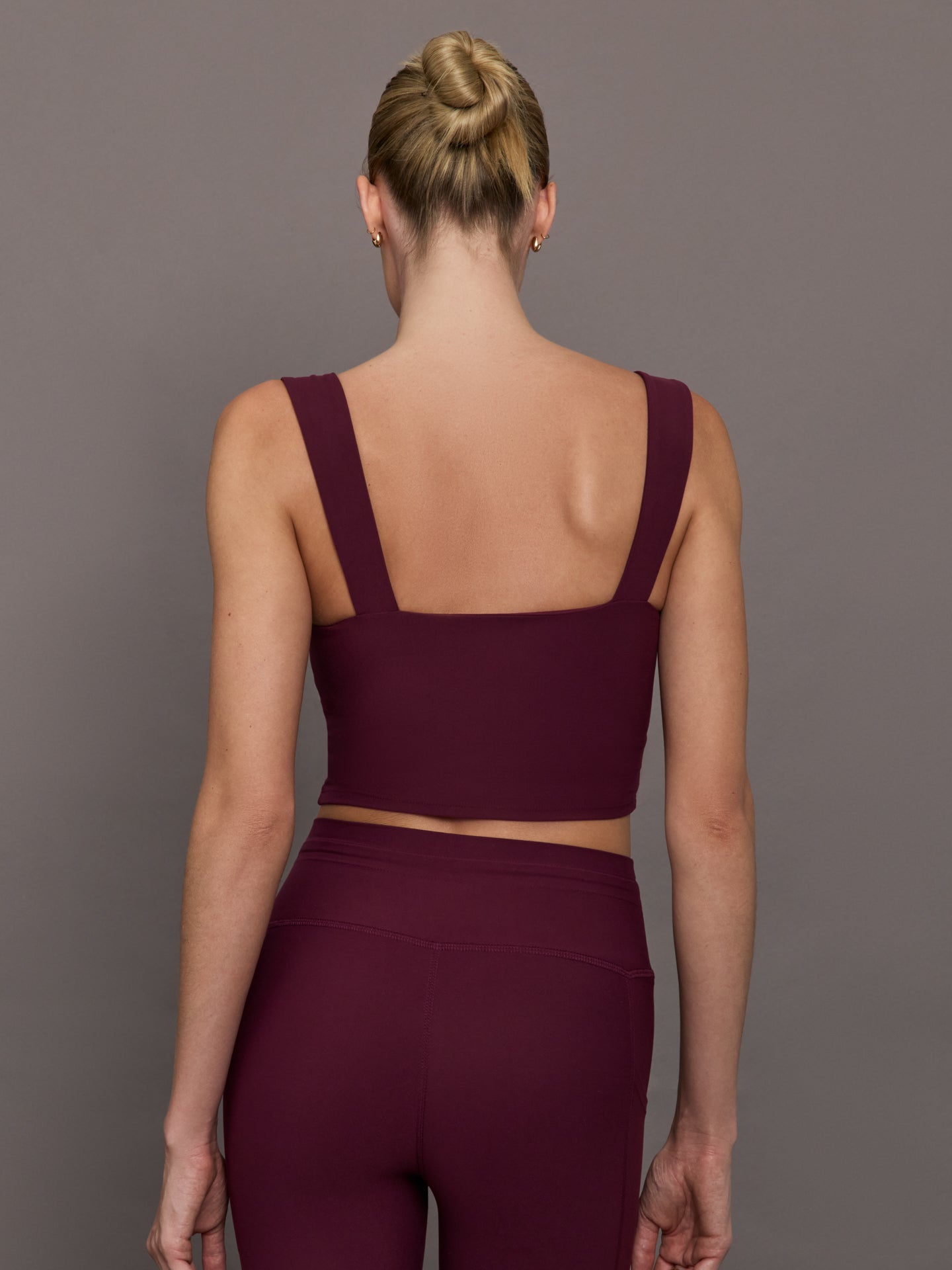 Carbon38 Square Neck Bra in Melt - Fig