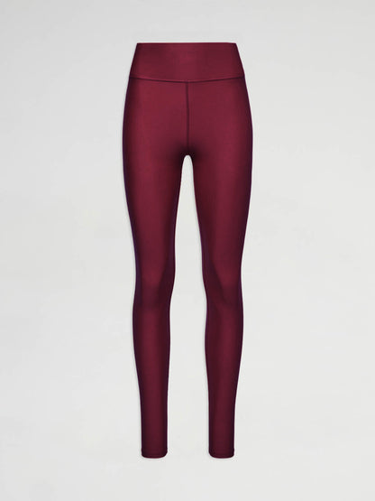 Carbon38 High Rise 7/8 Legging in Takara Shine - Fig