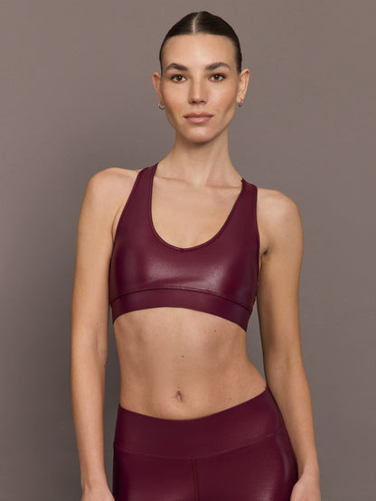 Carbon38 Action Bra 2.0 in Takara Shine - Fig