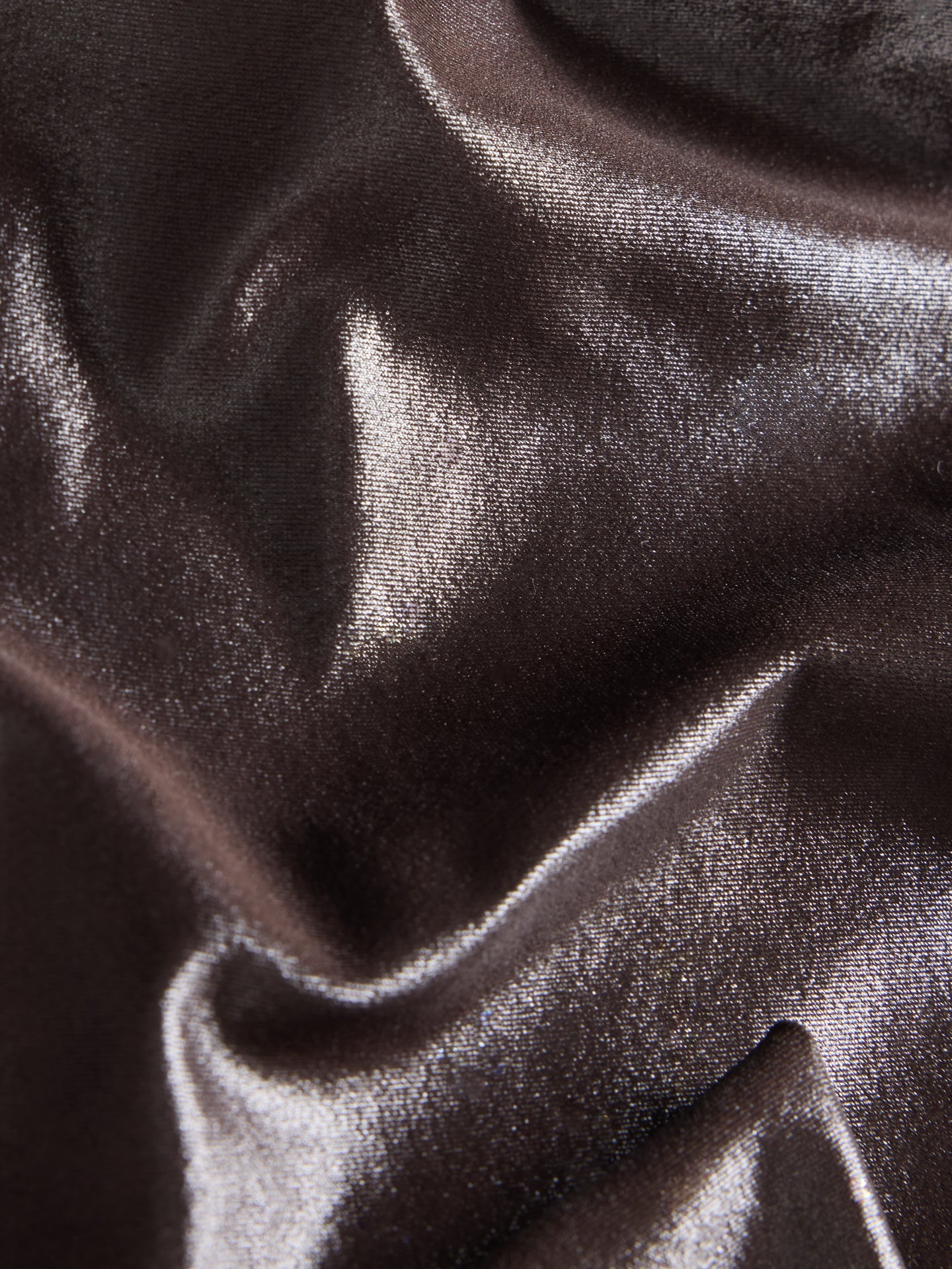 Carbon38 Regular Rise 7/8 Legging in Takara Shine - Chocolate Torte