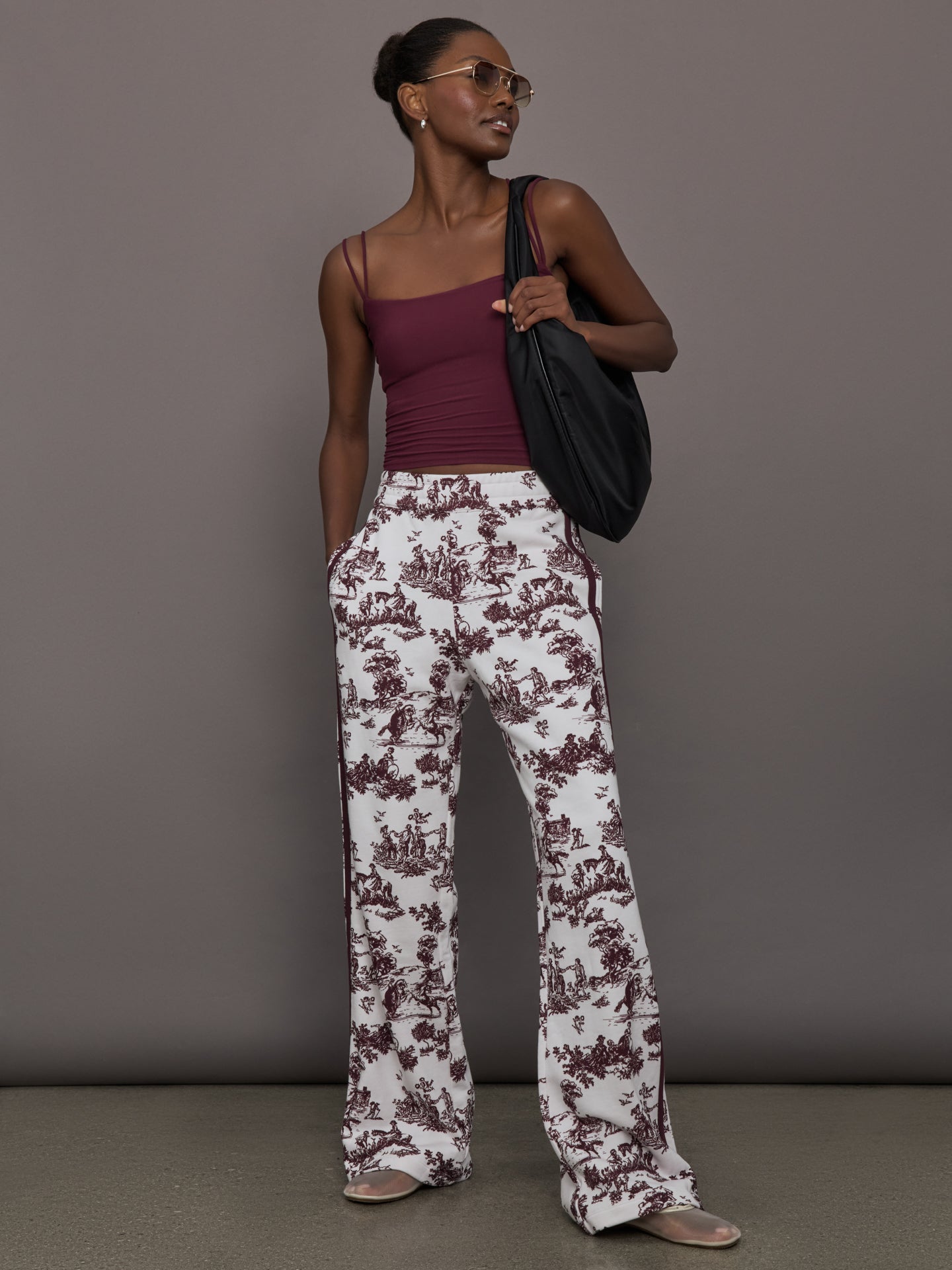 Carbon38 Toile Track Pant - Fig Toile