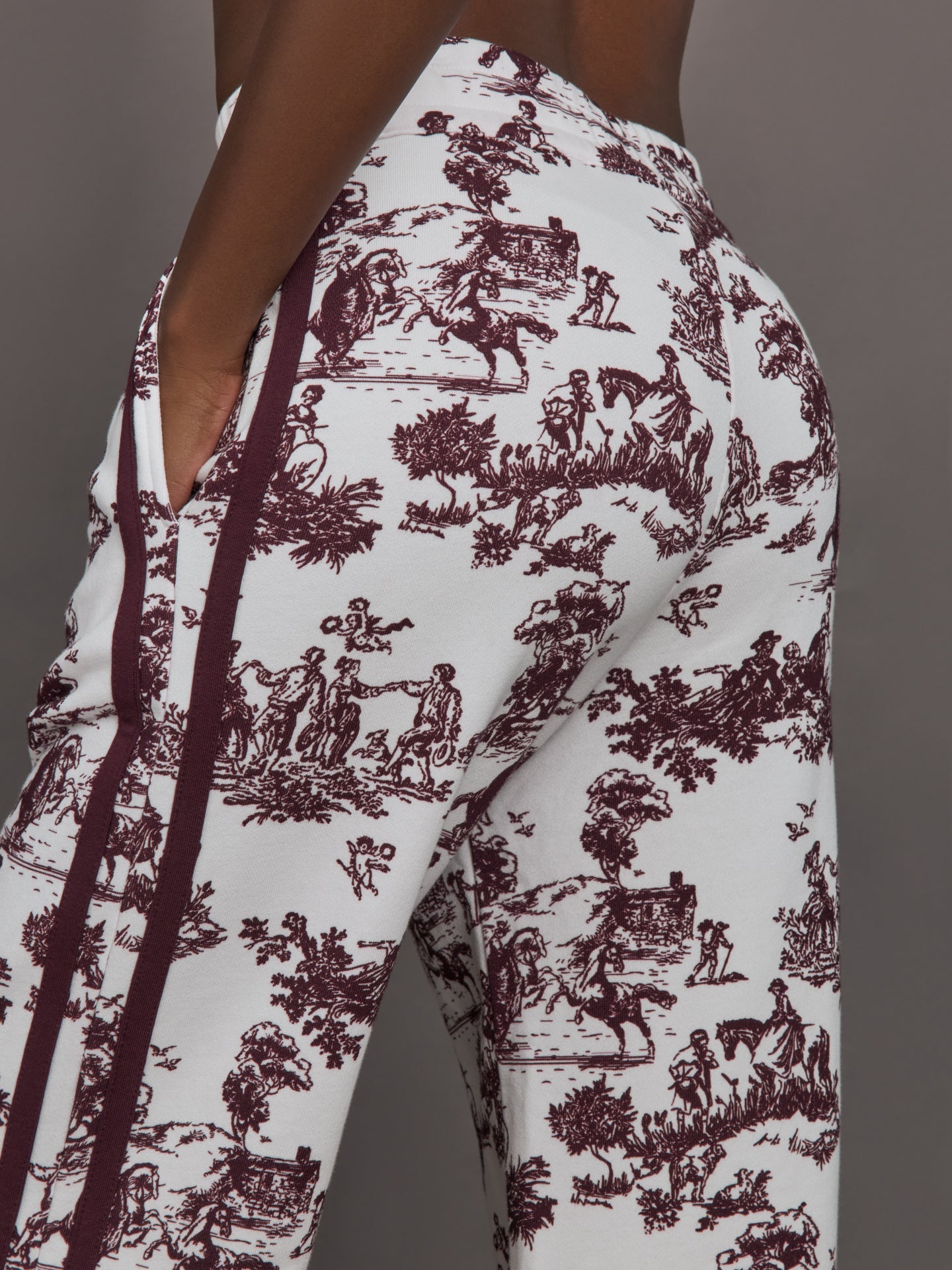 Carbon38 Toile Track Pant - Fig Toile