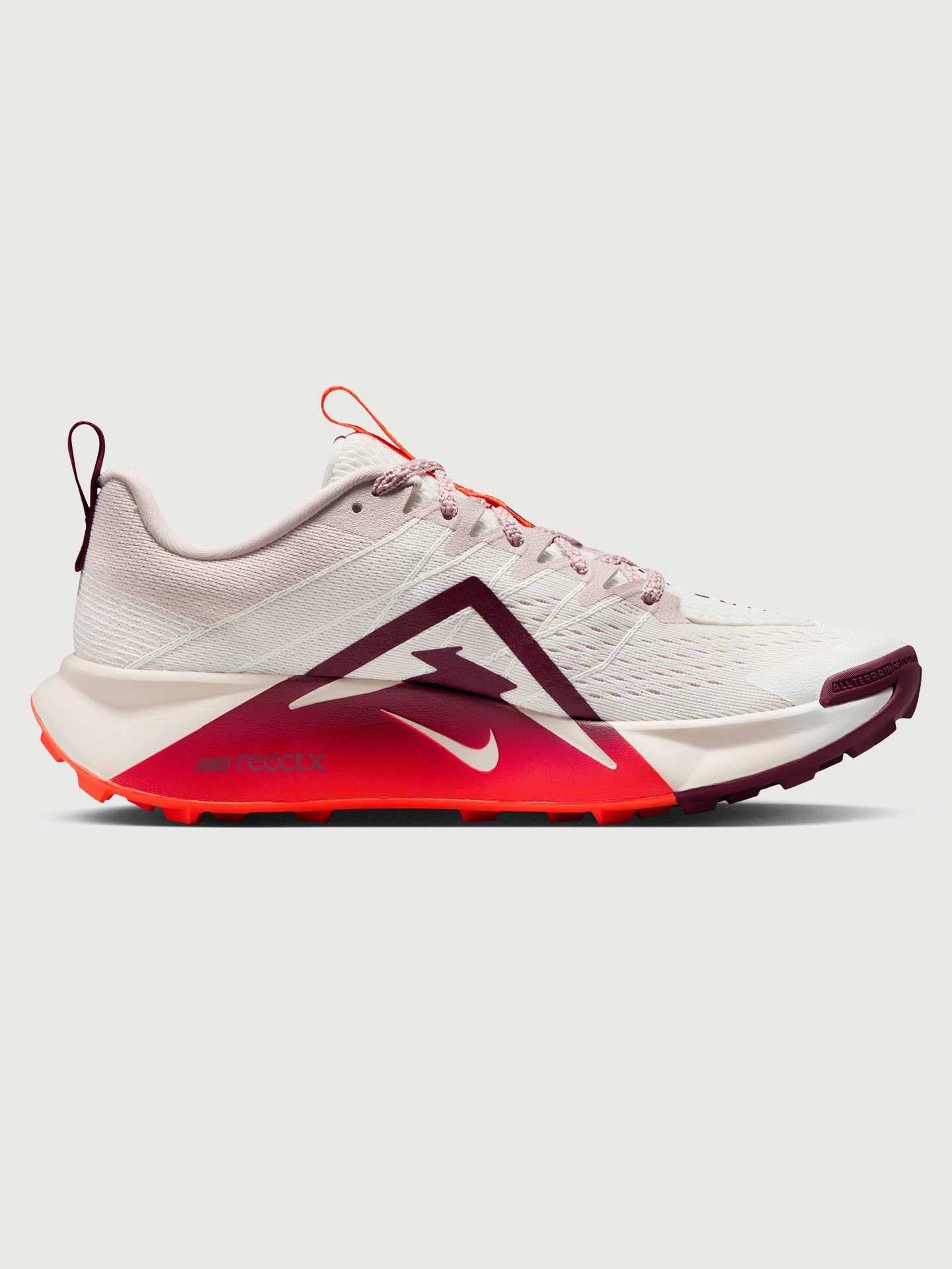 Carbon38 Nike Wildhorse 10 - Sail/Hyper Crimson-Silt Red
