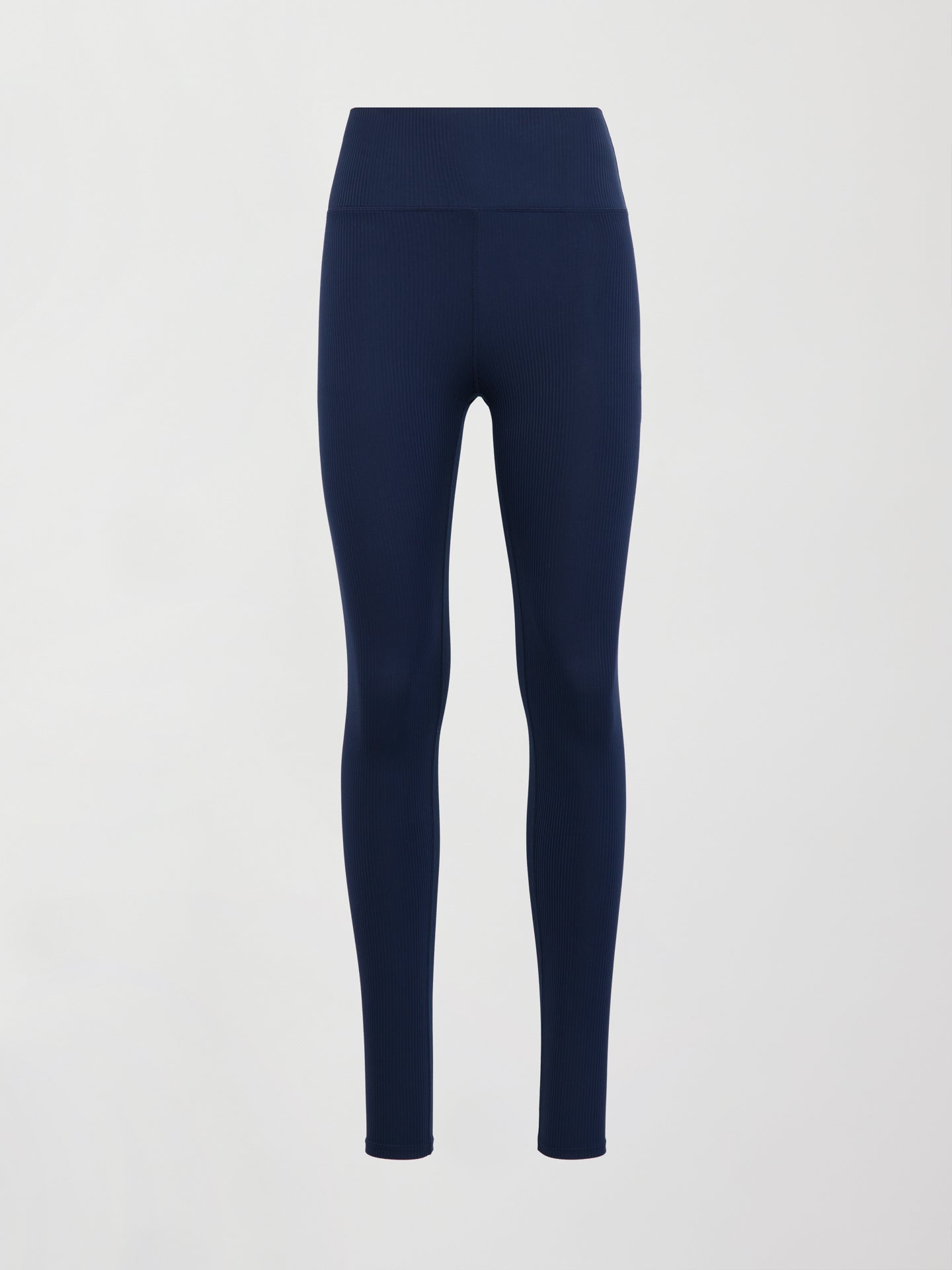 Carbon38 High Rise Legging in Ribbed Melt - True Navy