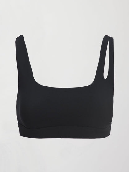 Carbon38 Cutout Bra in Melt - Black