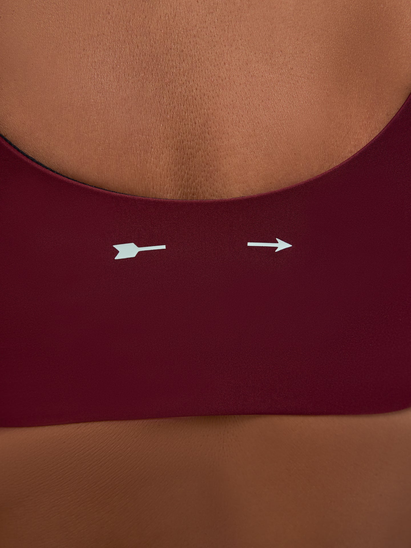 Carbon38 Oxford Harley Scoop Bra - Red