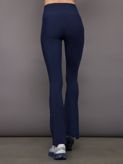 Carbon38 Split Bootcut Legging in Melt - Navy Blazer