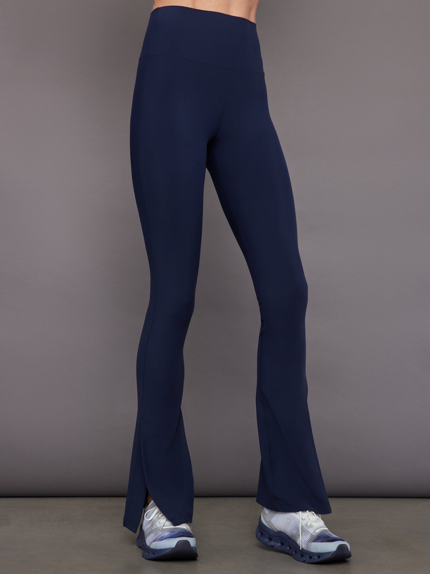 Carbon38 Split Bootcut Legging in Melt - Navy Blazer