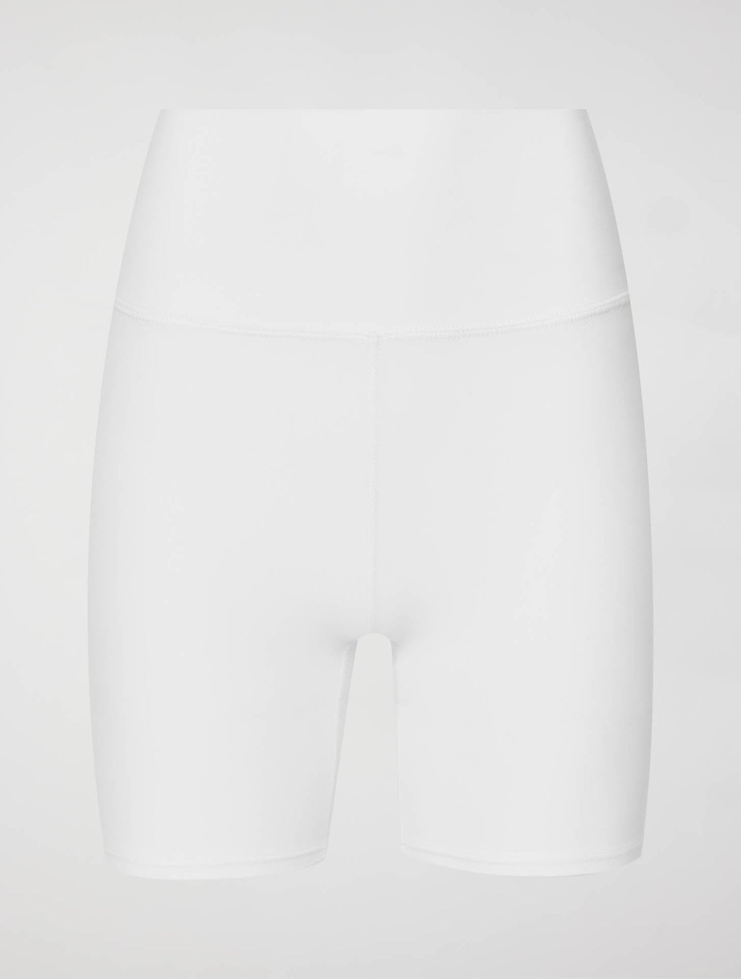 Carbon38 Biker Short in Melt - White