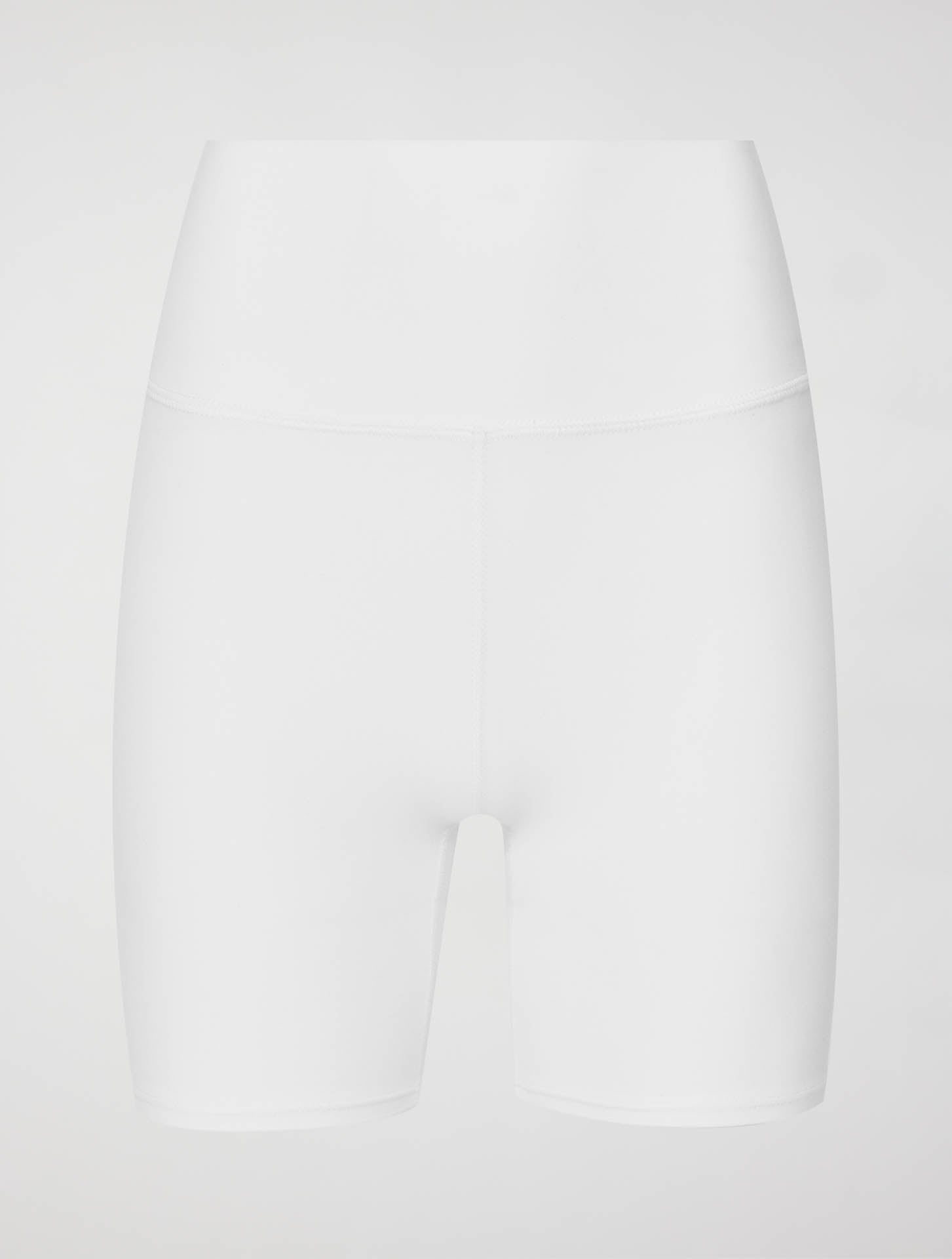 Carbon38 Biker Short in Melt - White