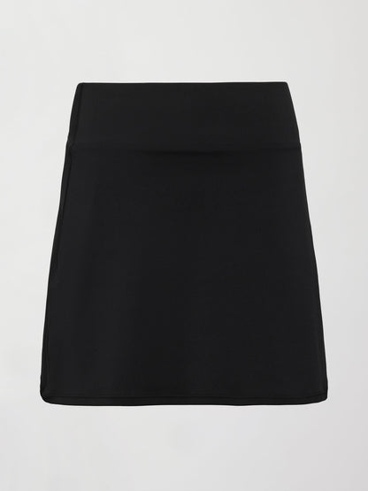 Carbon38 Tennis Skirt in Diamond Compression - Black