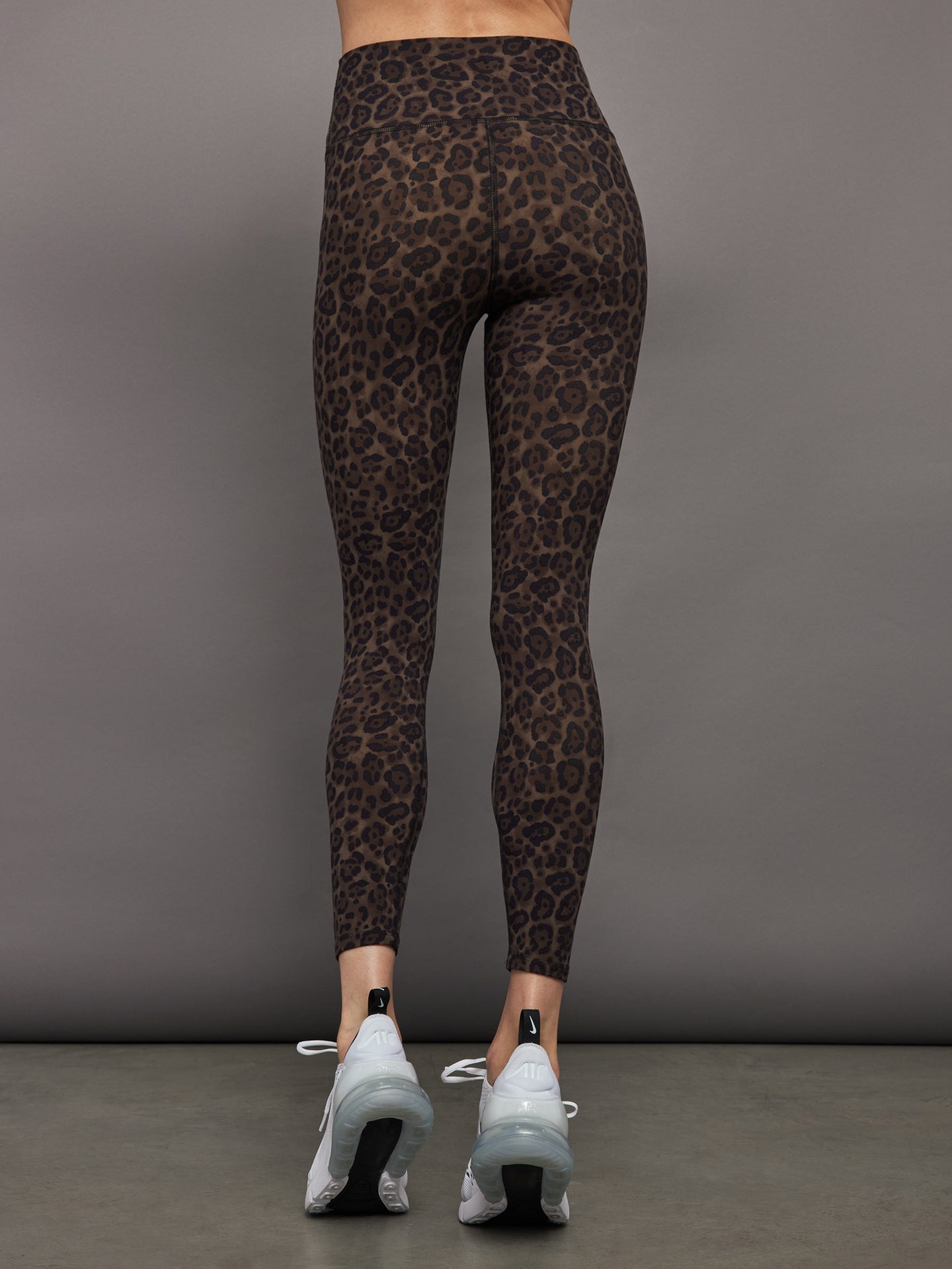 Carbon38 High Rise Legging in Melt - Leopard Print