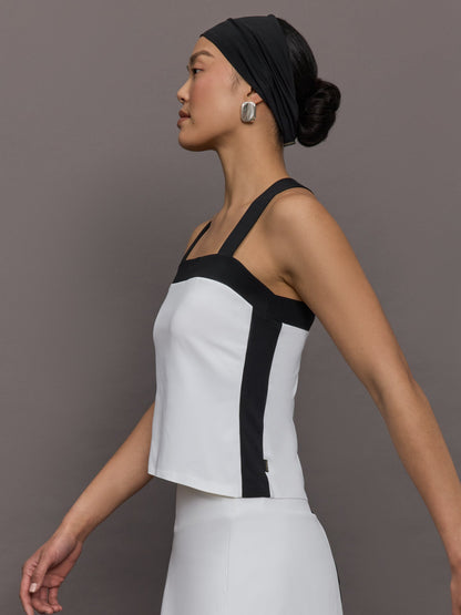 Carbon38 Marion Bra Top - White