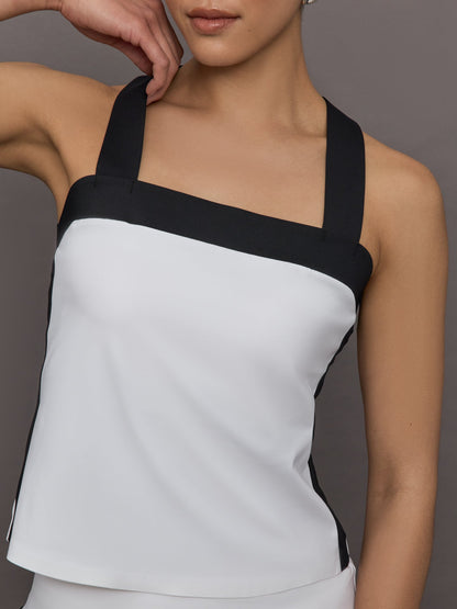 Carbon38 Marion Bra Top - White