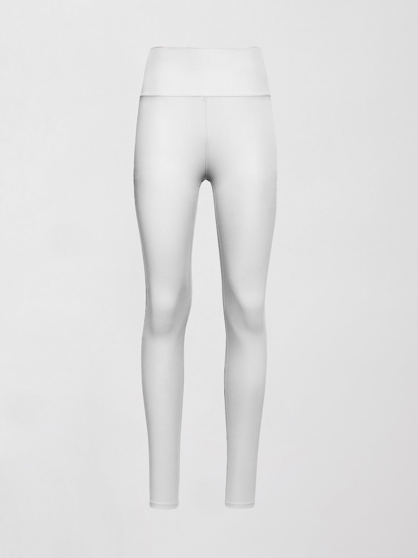 Carbon38 High Rise Legging in Ribbed Melt - White