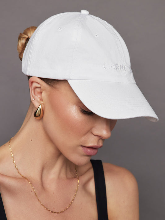 Carbon38 CARBON38 HAT - WHITE