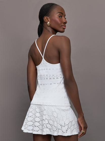 Carbon38 Fitted Tank - White