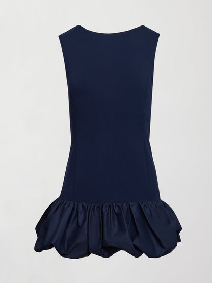 Carbon38 Drop Waist Bubble Dress - Navy
