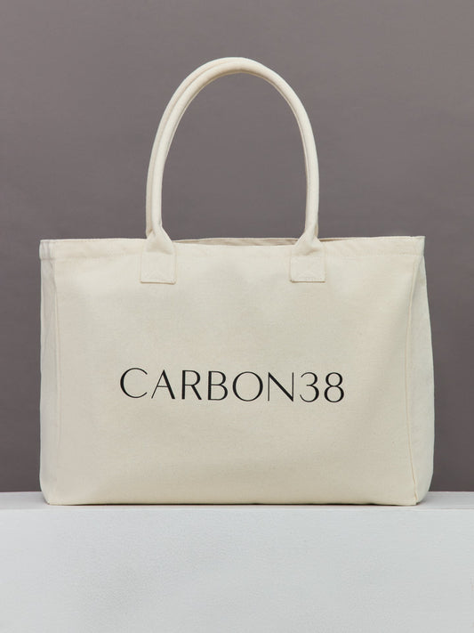 Carbon38 Carbon38 Canvas Tote - Natural