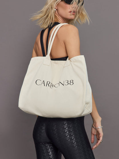Carbon38 Carbon38 Canvas Tote - Natural